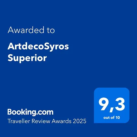 Holiday home Artdecosyros Superior Ano Syros