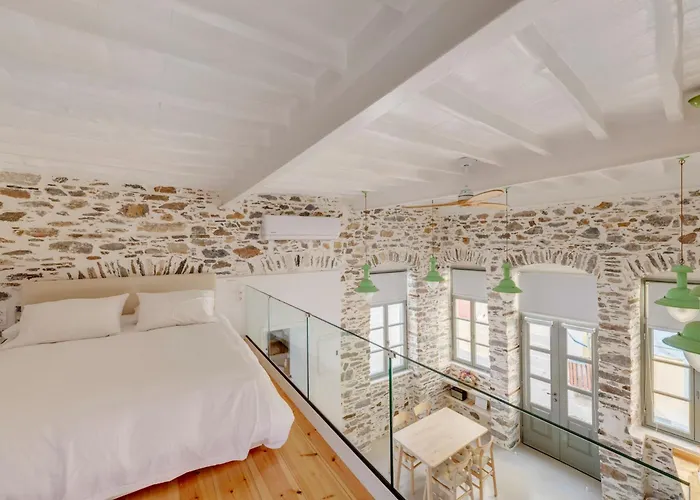 Artdecosyros Superior Tatil Evi Ano Siros